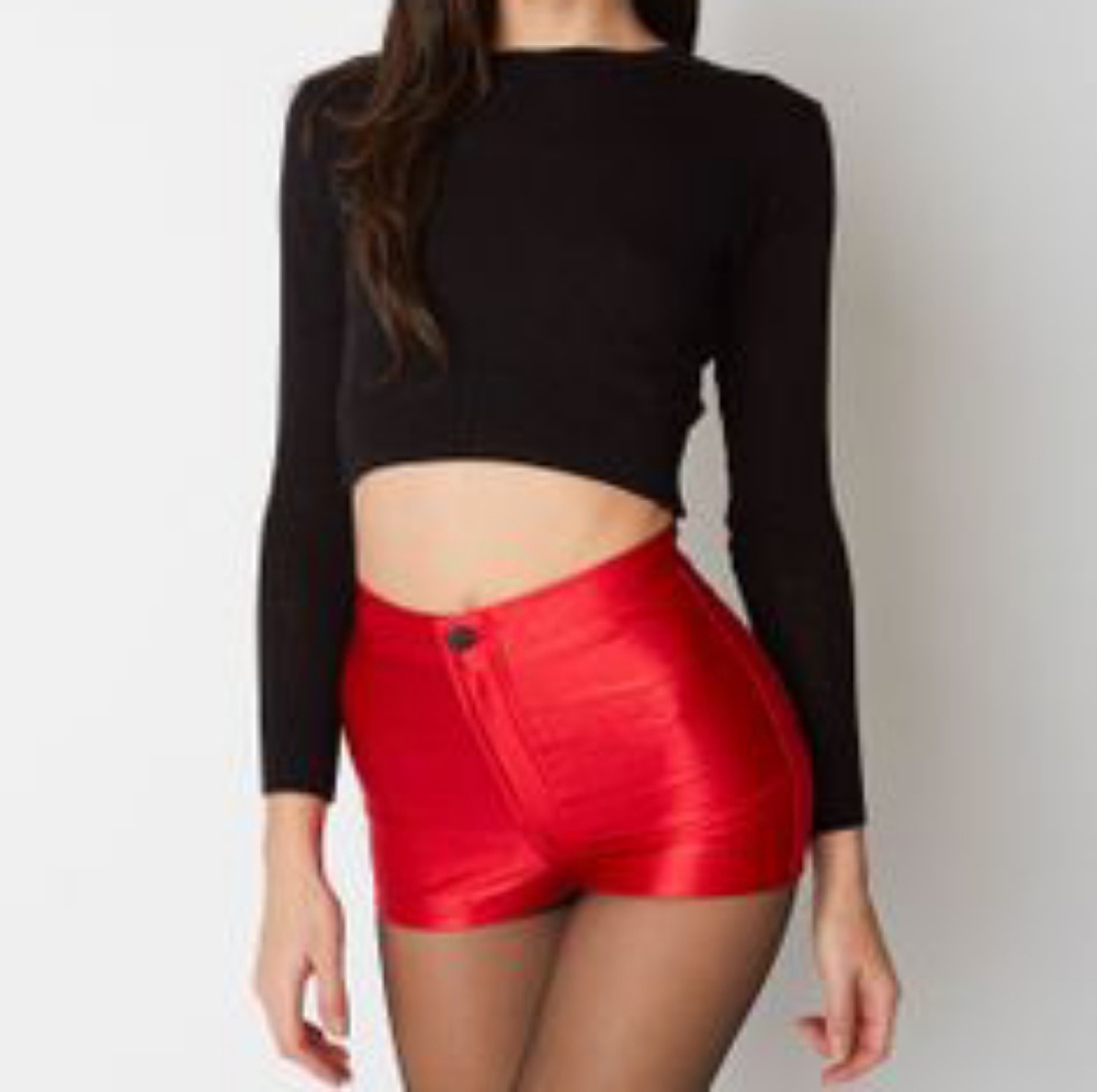 American apparel disco shorts